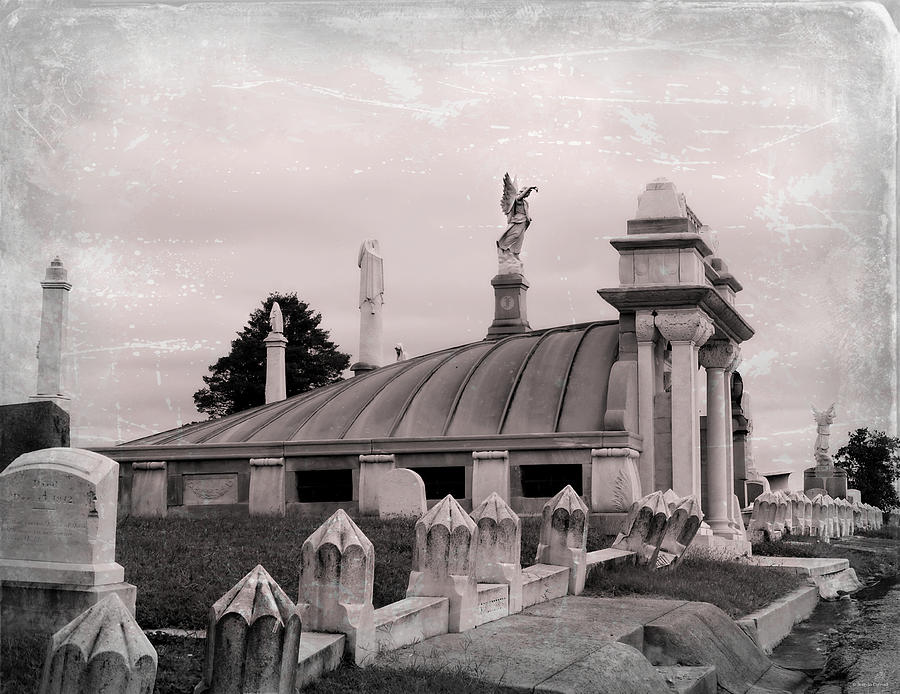 Baltimore Photograph - Baltimore Cemetery by Dark Whimsy