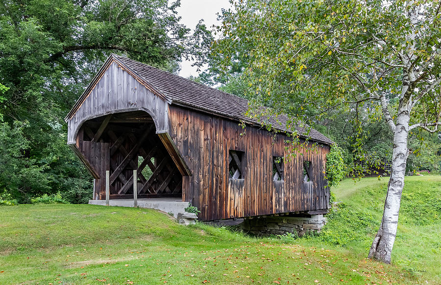Baltimore Covered Bridge, Springfield, VT Photograph by Betty Denise