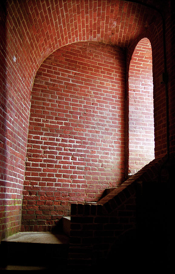 Baltimore - Dark Brick Passageway 2003 Photograph by Frank Romeo