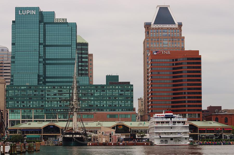 Baltimore Harbor Photograph by Christopher James