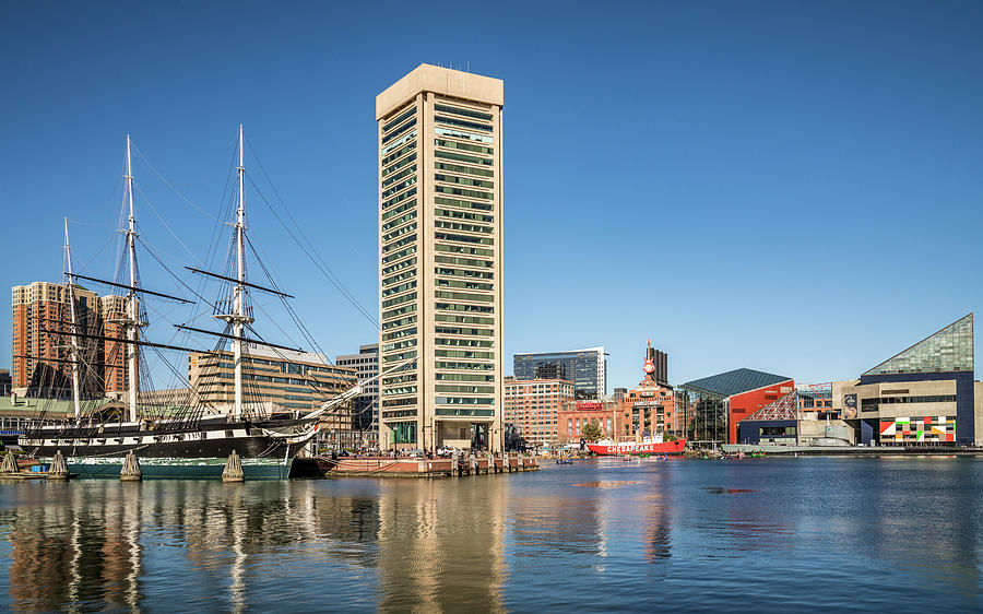 Baltimore Harbor Photograph by Framing Places