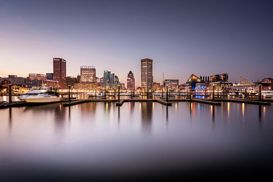Baltimore Harbor Photograph by Ryan Wyckoff