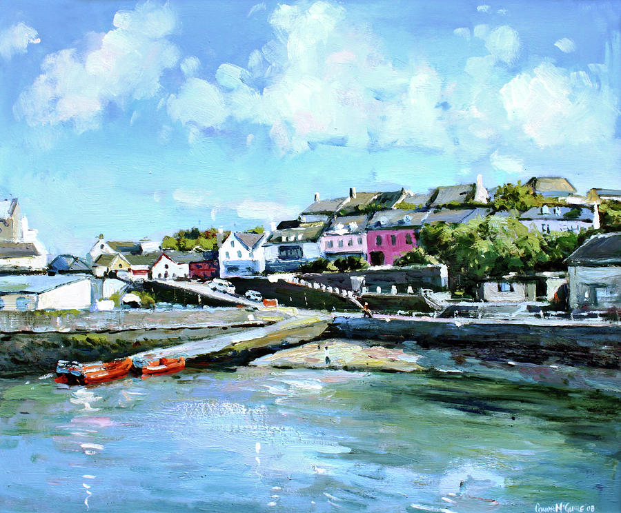 Baltimore Painting - Baltimore Harbour County Cork by Conor McGuire