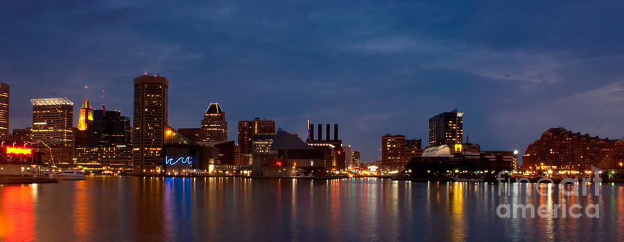 Baltimore Inner Harbor Photograph by Anthony Totah