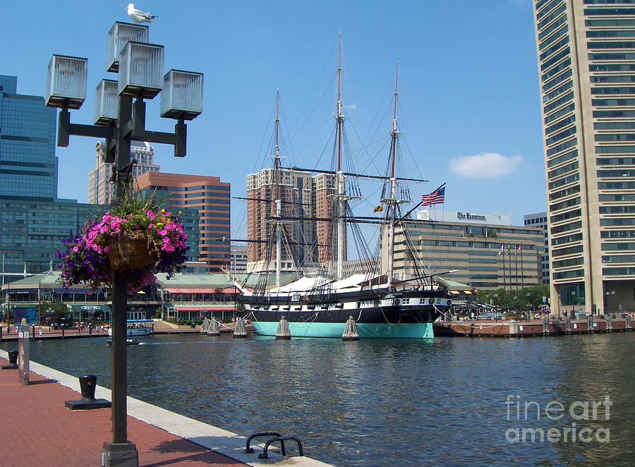 Baltimore Inner Harbor Photograph by CAC Graphics