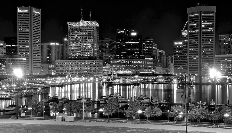 Baltimore Lights up Brightly Photograph by Frozen in Time Fine Art Photography