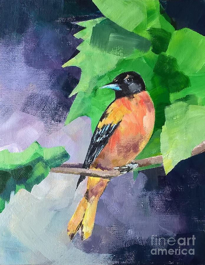 Baltimore Oriole Painting by Lisa Dionne