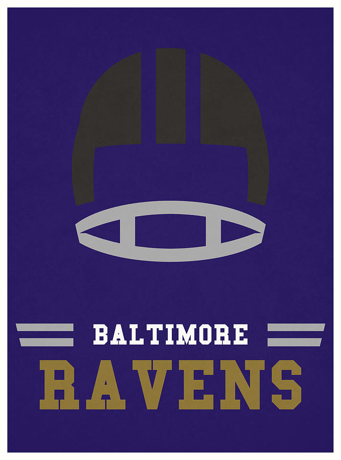 Baltimore Ravens Canvas Print / Canvas Art by Joe Hamilton