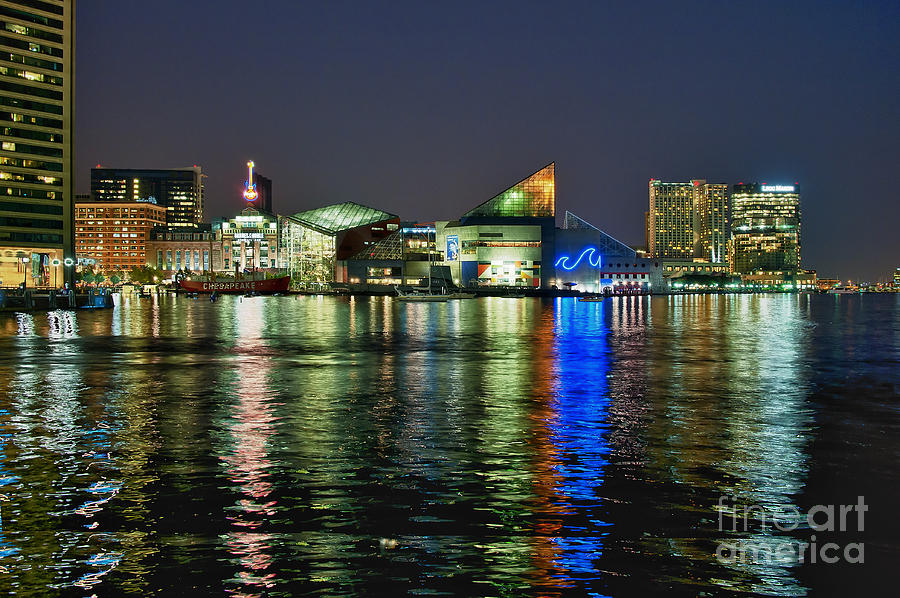Baltimore Skyline Photograph
