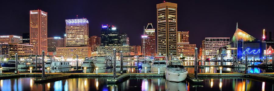 Baltimore Photograph - Baltimore Waterfront by Frozen in Time Fine Art Photography