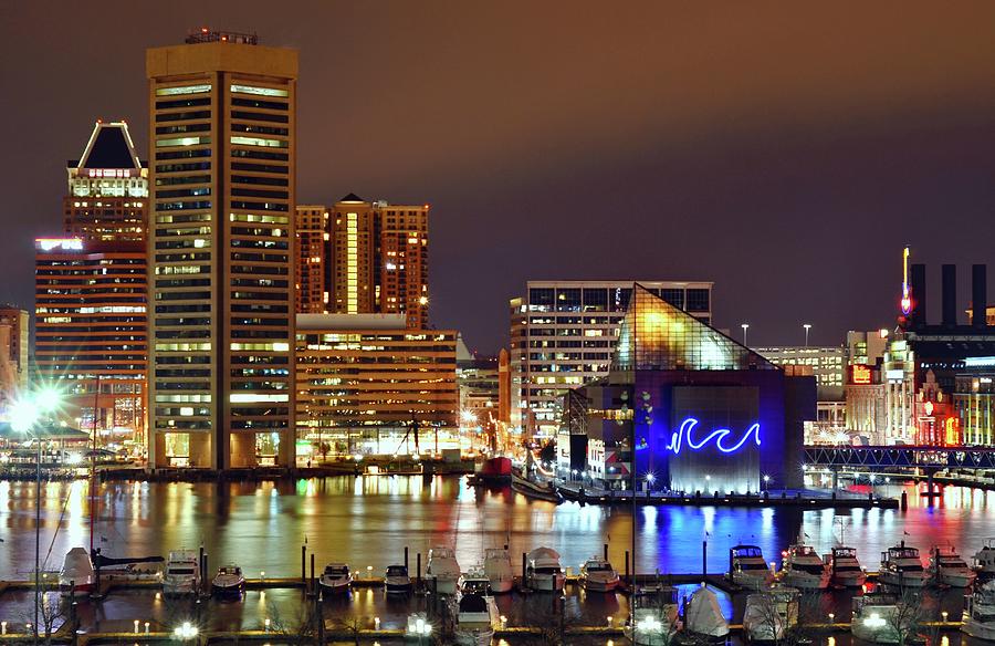 Baltimores Inner Harbor Photograph by La Dolce Vita