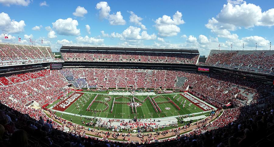 Bama Spell-out Panorama Photograph by Kenny Glover