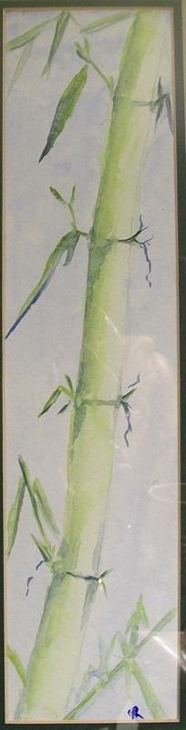 Nature Painting - Bamboo by Jenell Richards