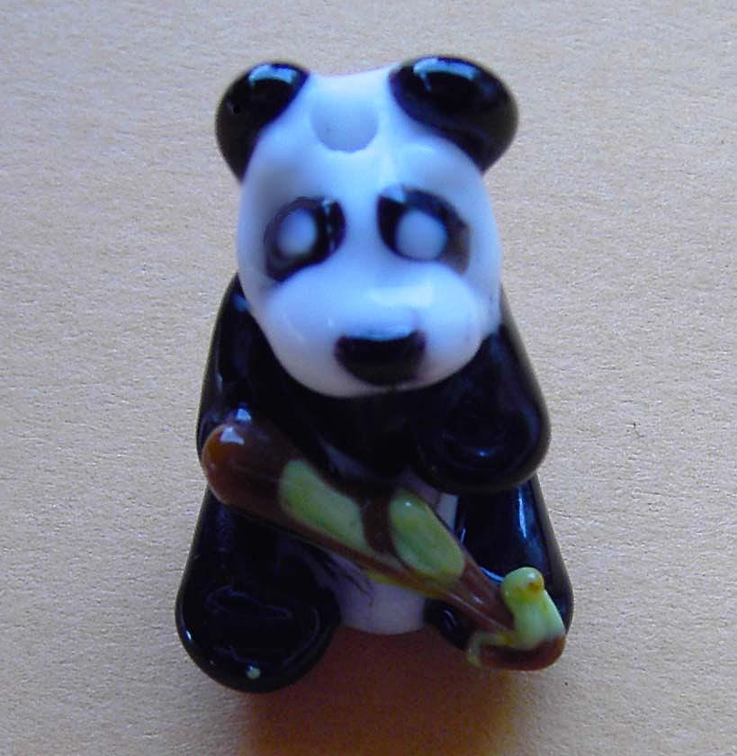 Panda Sculpture - Bamboo Panda by Cecilia Alvarez Panda Sculpture - Bamboo Panda by Cecilia Alvarez