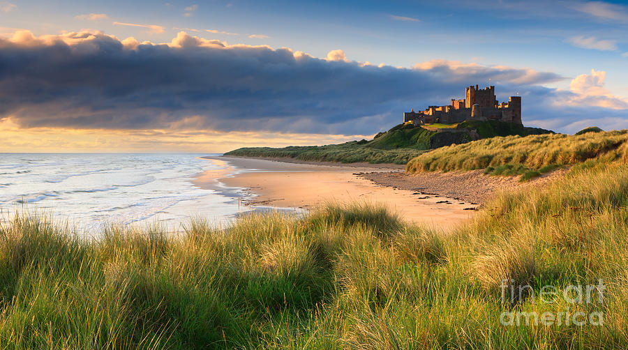 Bamburgh Castle - Northumberland 5 Photograph by Henk Meijer Photography