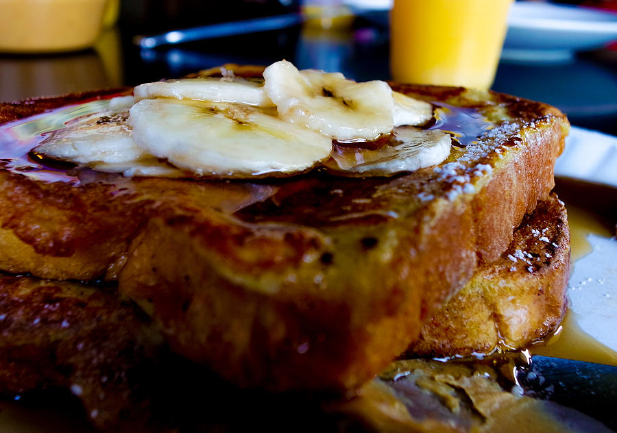 Banana Breakfast Toast Photograph by Marisela Mungia