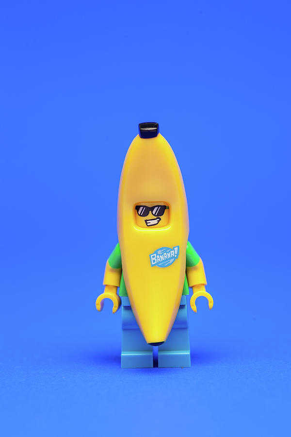 Lego Photograph - Banana Man by Samuel Whitton