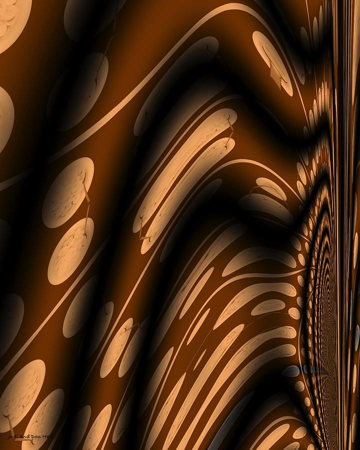 Bananas for Breakfast Abstract Digital Art by Don and Judi Hall
