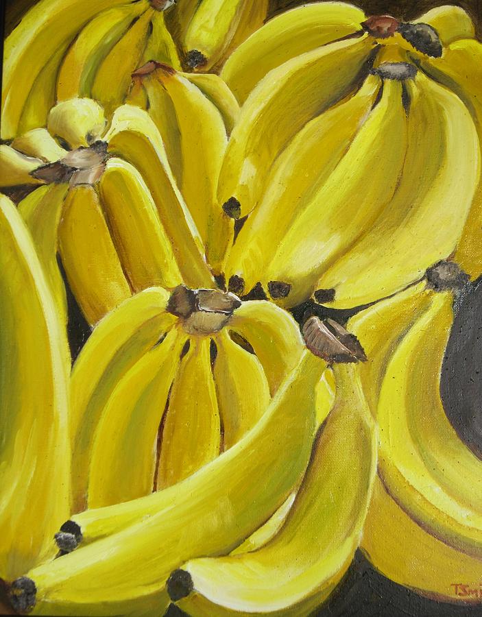 Bananas Painting by Teresa Smith
