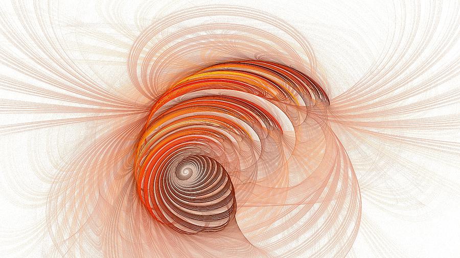 Banded Spirals Digital Art by Doug Morgan