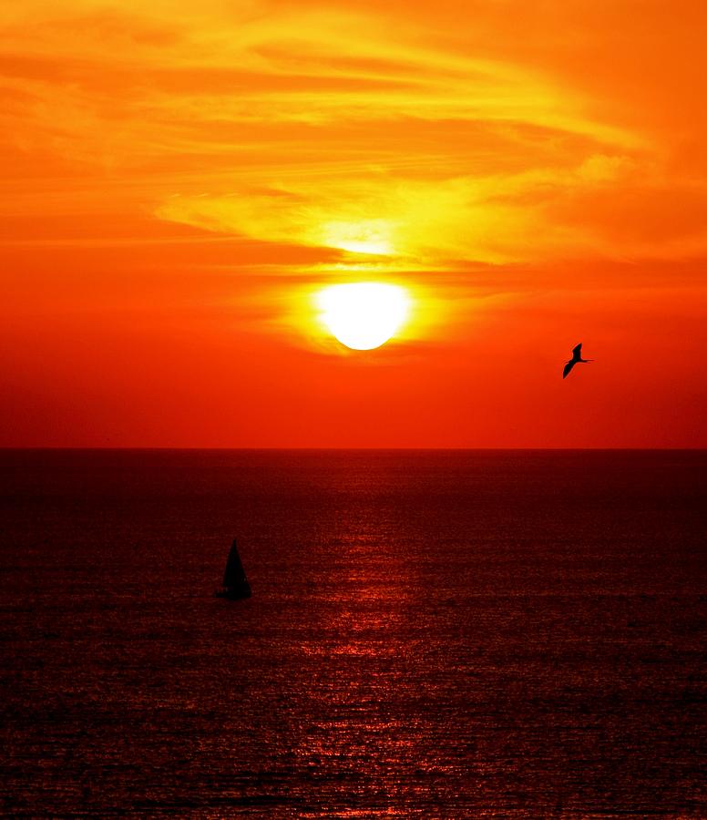 Banderas Bay Sunset Series-1 Photograph