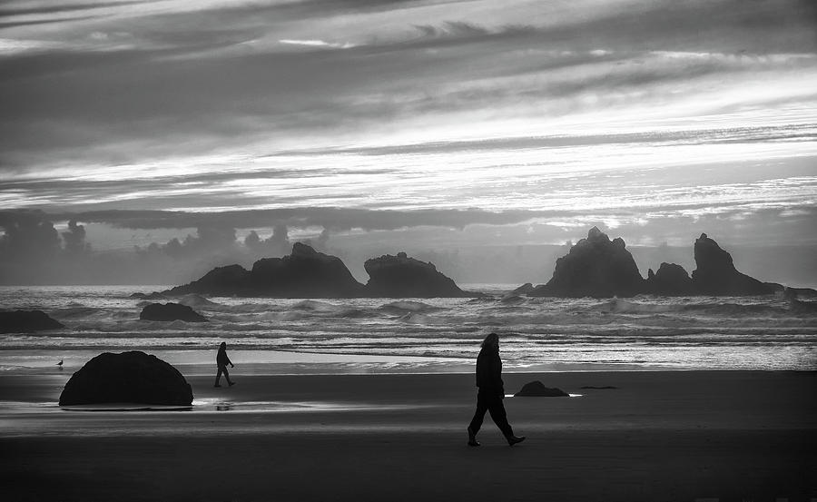 Bandon Beachcombers Photograph by Steven Clark