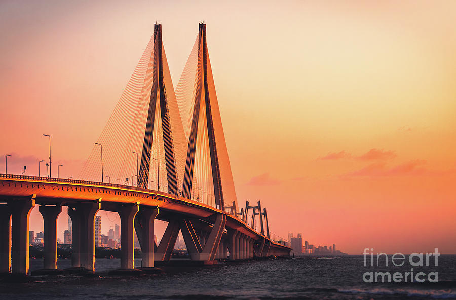 Bandra Worli Sea Link Photograph by Vignesh Kamath - Pixels