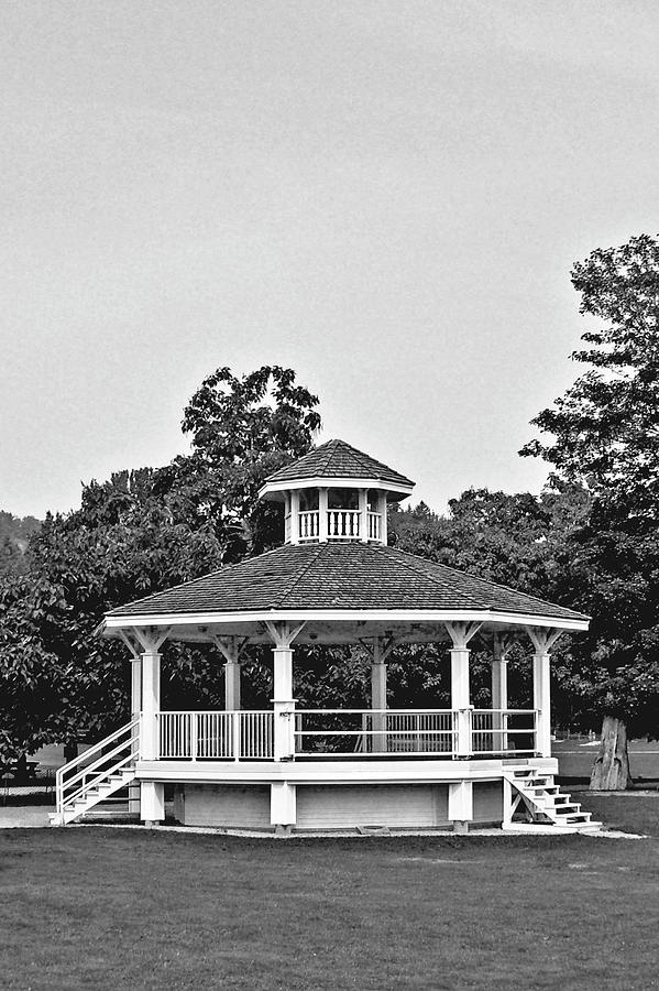 Bandstand Heritage Park Mission BC Photograph by Pam Ellis