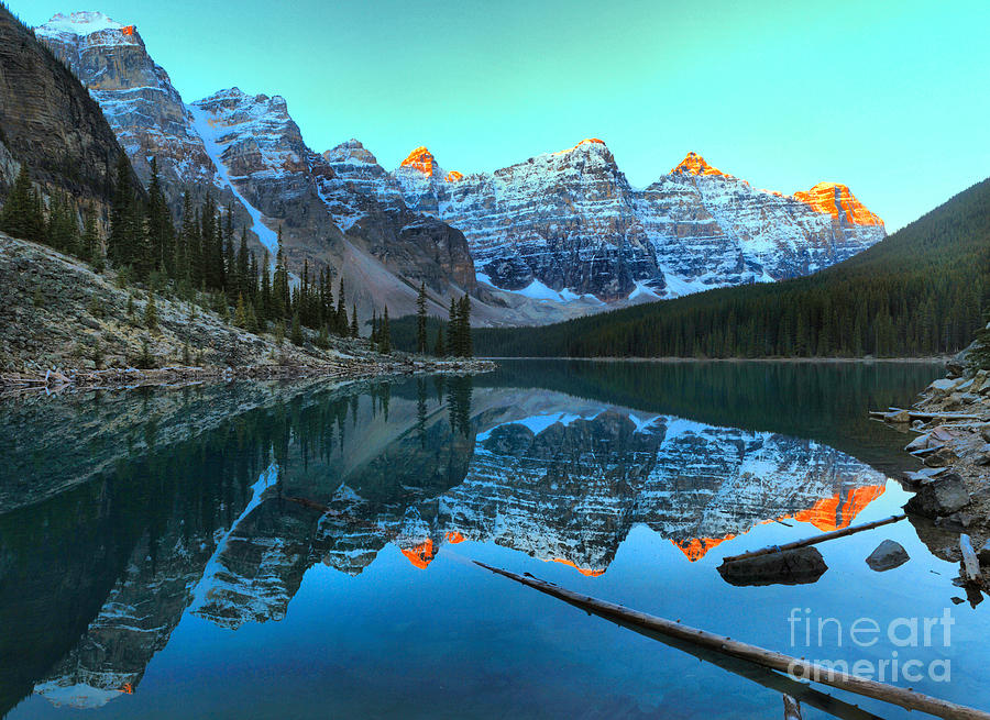 Banff Morning Glory Photograph by Adam Jewell