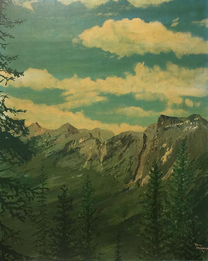 Banff Painting by Terry Frederick