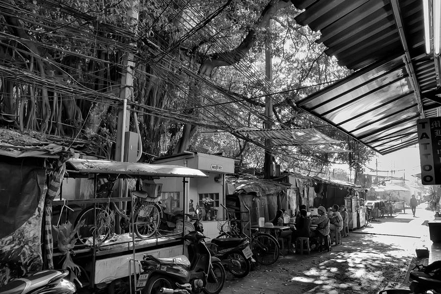 Unique Photograph - Bangkok Back Streets II by Georgia Clare