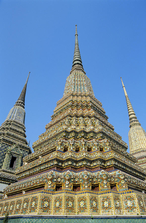 Bangkok, Wat Po Photograph by Gloria & Richard Maschmeyer - Printscapes
