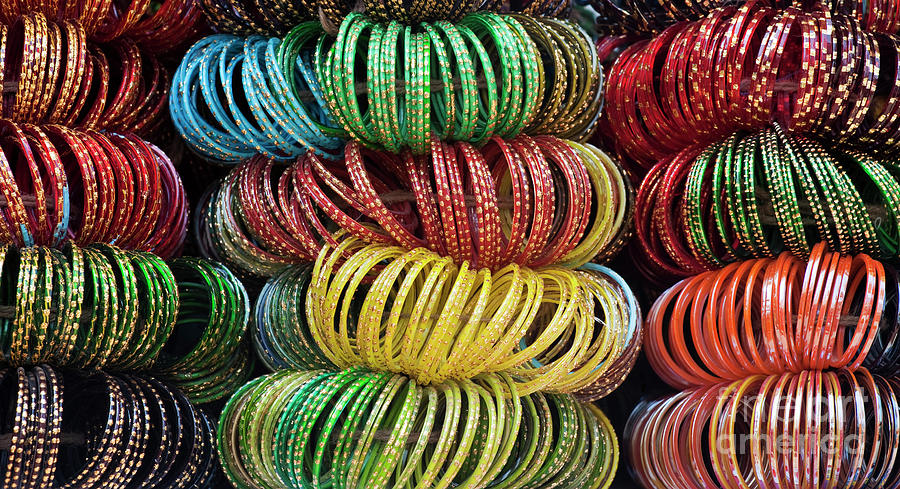 Bangles Of India Photograph by Tim Gainey