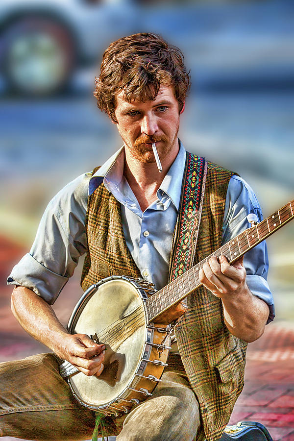 Banjo by Cody Photograph by John Haldane