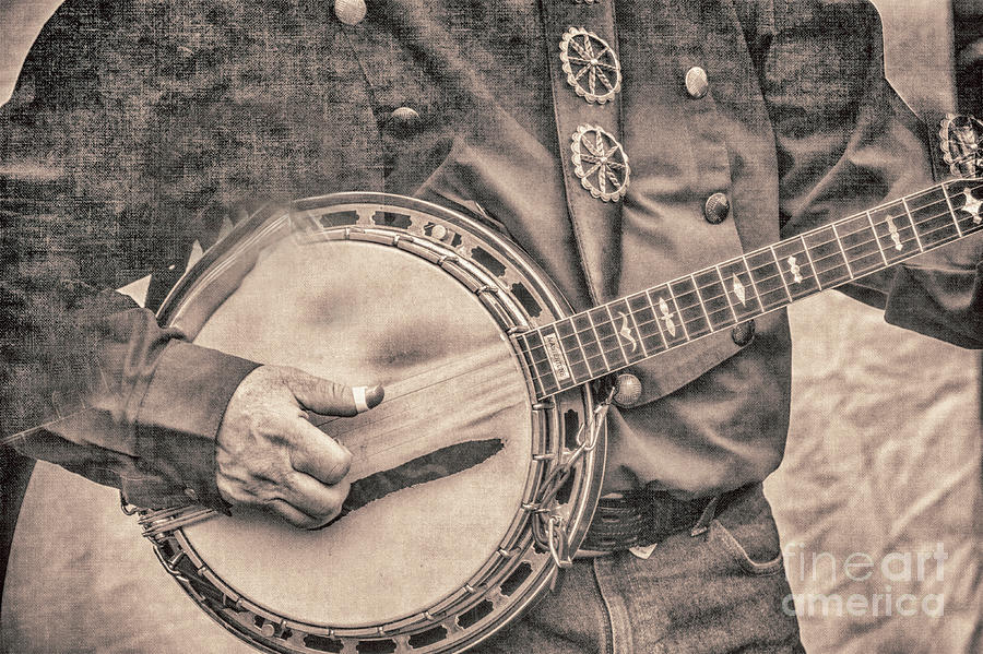 Banjo Man 2 Photograph by Pamela Williams