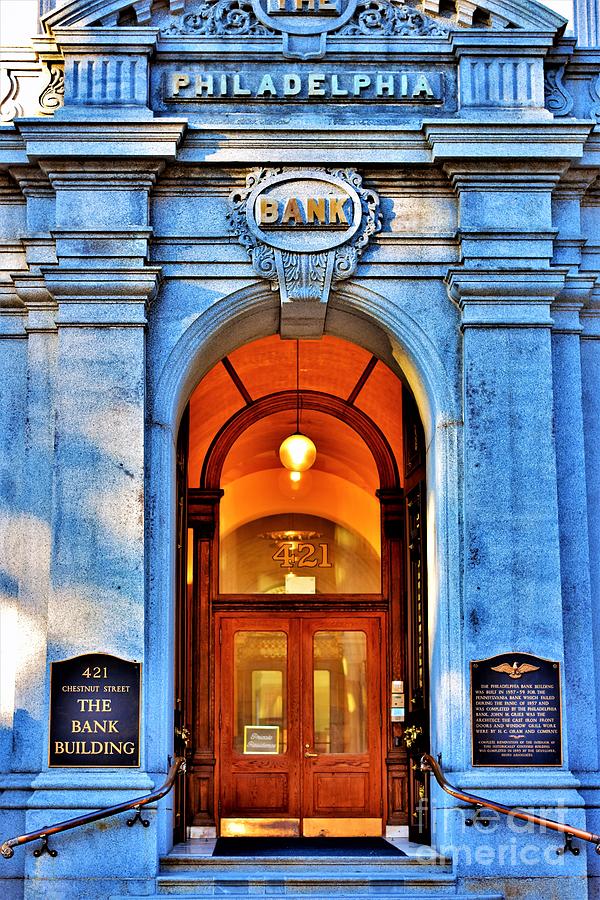 Bank Entrance Photograph by Huberto Ramirez
