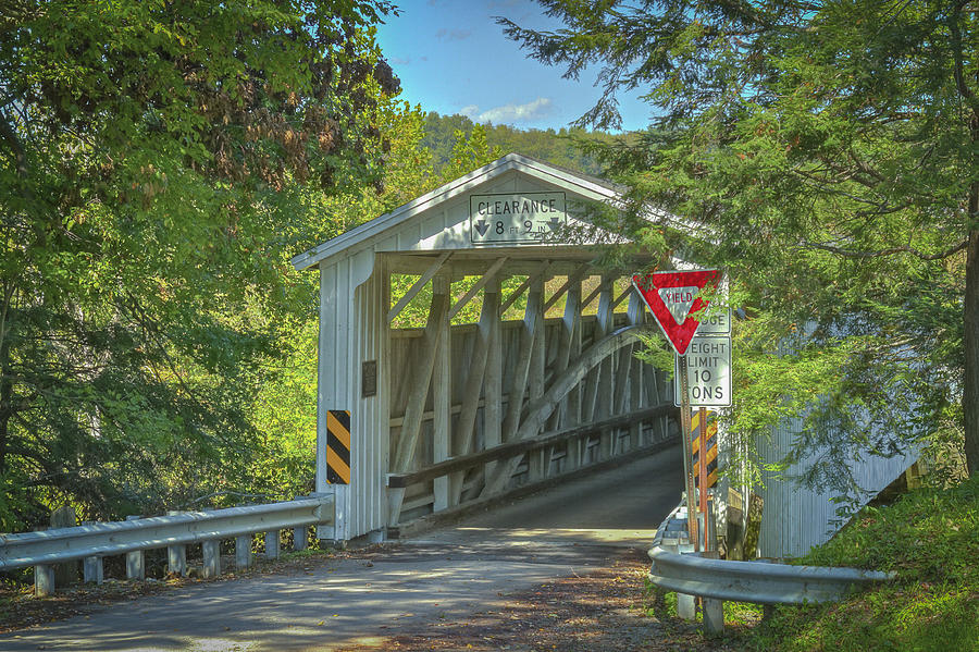 Banks Covered Bridge Photograph by Jack R Perry