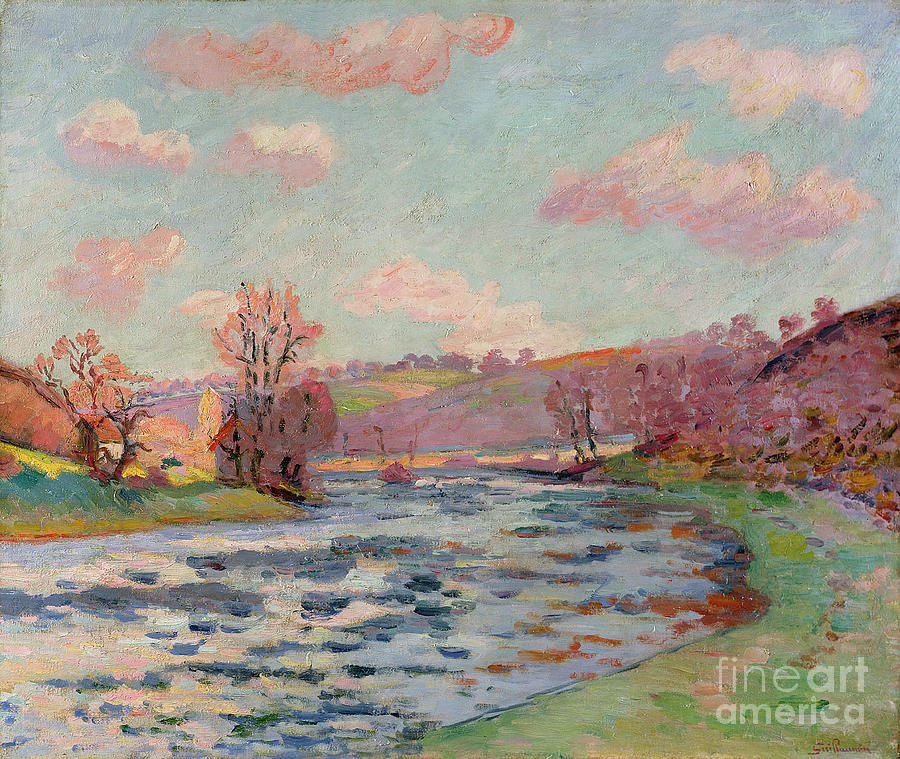 Banks of the Creuse, Limousin, 1912 Painting by Armand Guillaumin