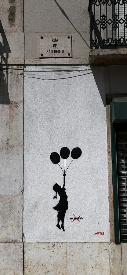 Banksy 3 Photograph by Andrew Fare