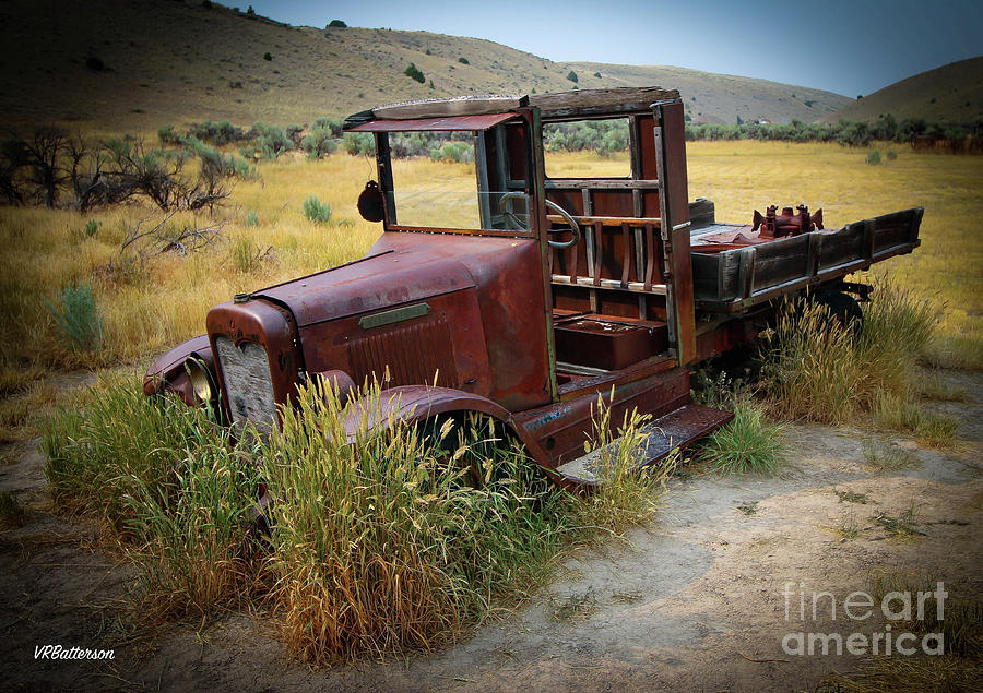 Bannack Montana Old Truck Photograph by Veronica Batterson