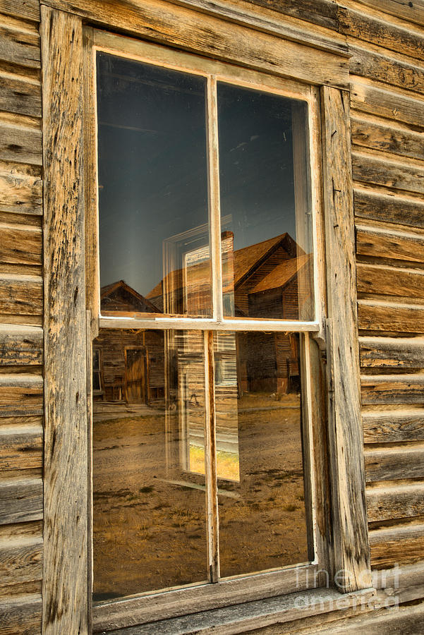 Bannack Multiple Reflections Photograph by Adam Jewell