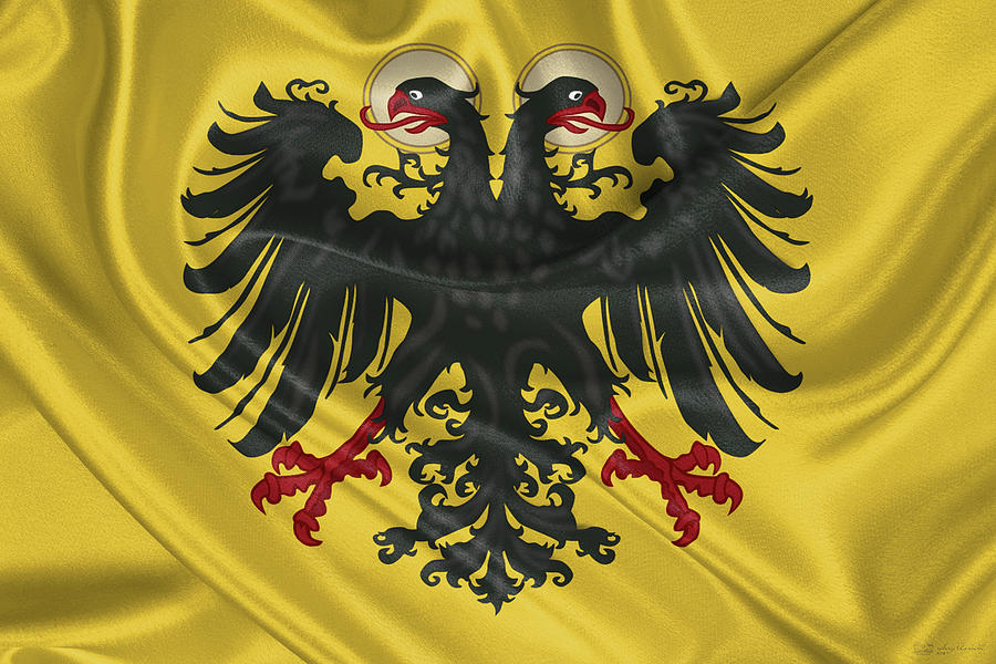 Banner of the Holy Roman Emperor Digital Art by Serge Averbukh