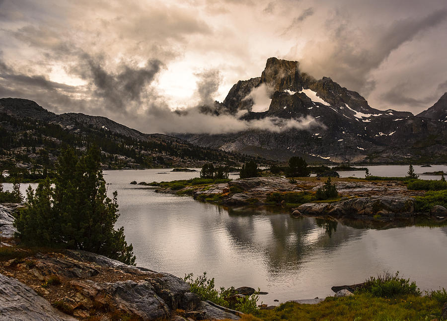 Banner Peak in a Clearing Storm Photograph by Joe Doherty