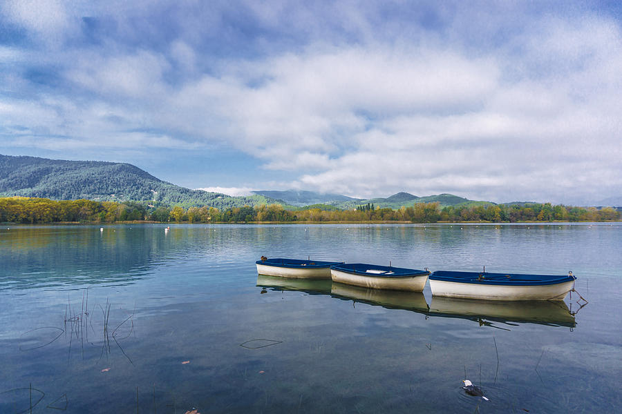 Banyoles Lake, Spain Photograph by Nir Roitman