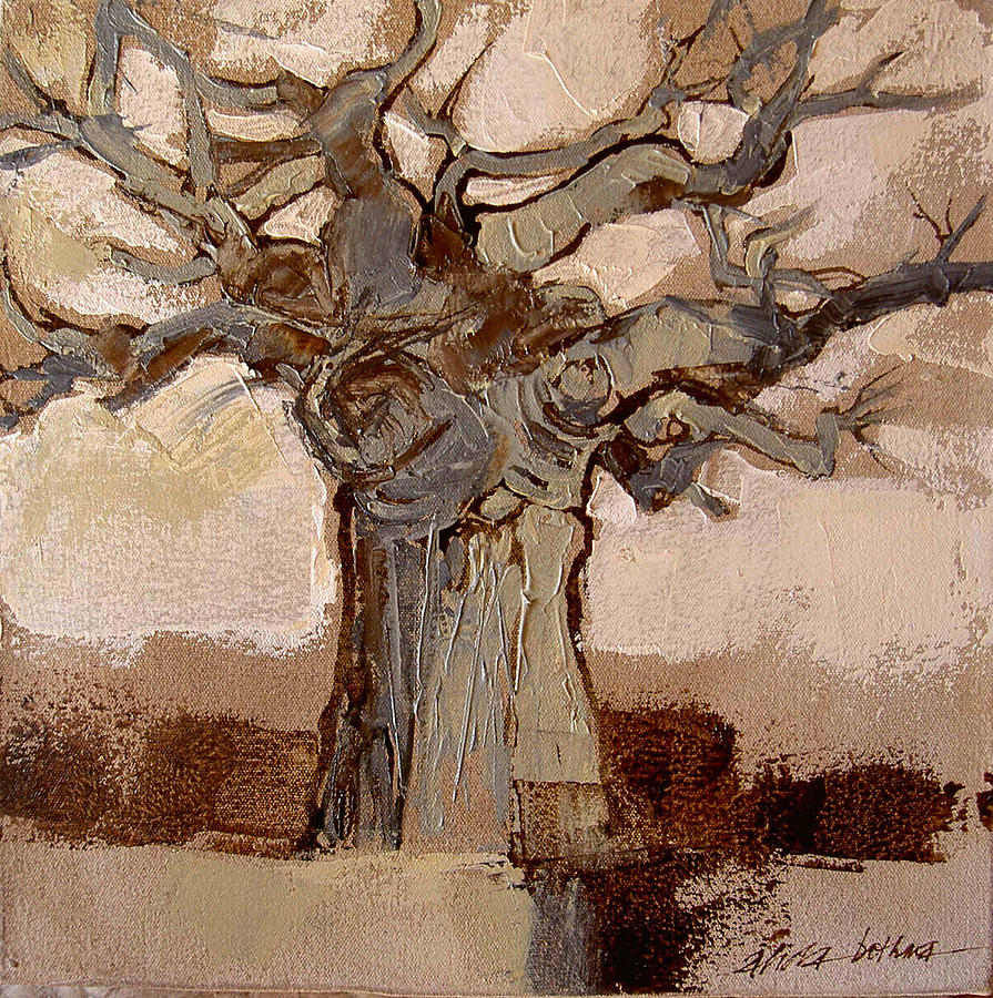 Baobab Painting by Alida Bothma | Fine Art America