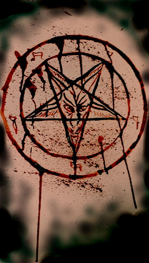 Baphomet  Painting by Ryan Almighty