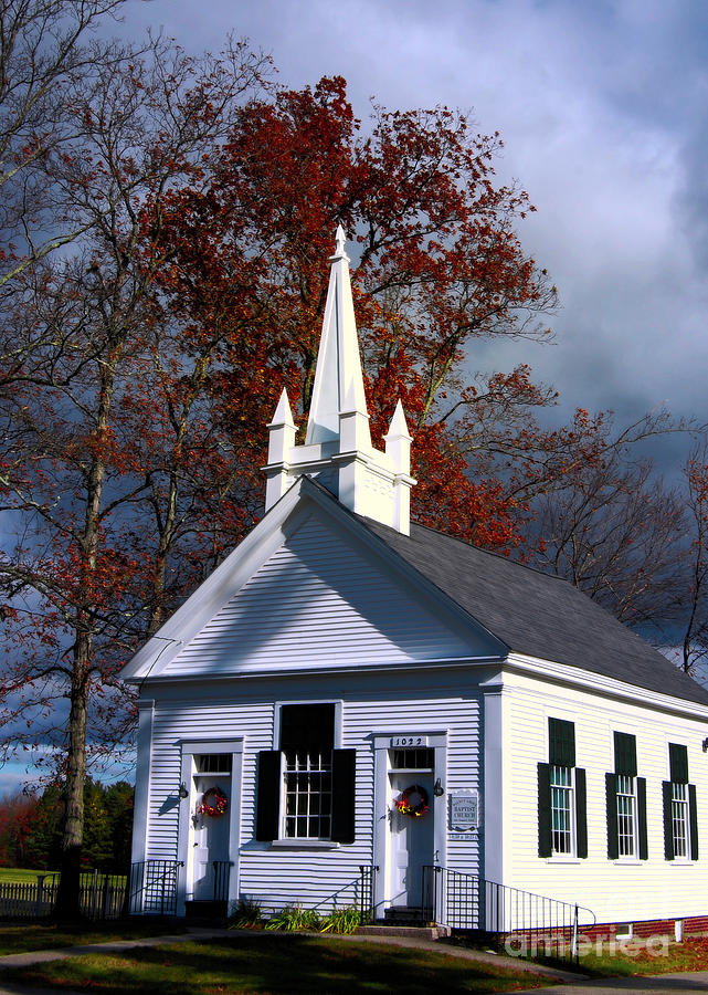 Baptist Church Photograph by Mim White
