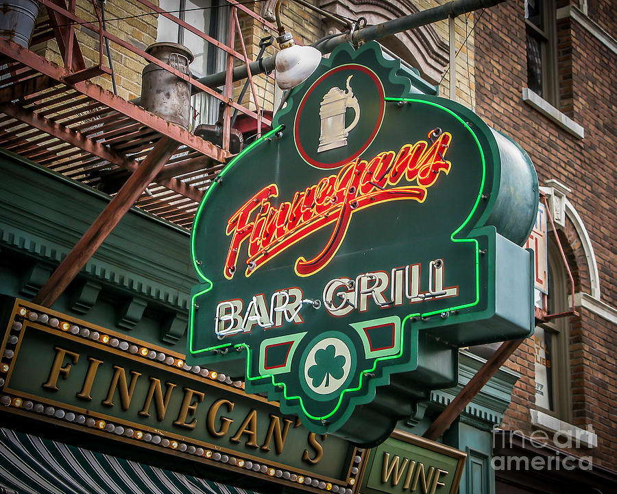 Bar and Grill Photograph by Perry Webster