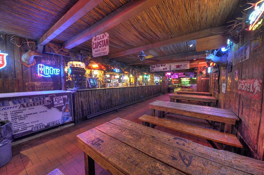 Bar At The Dixie Chicken Photograph