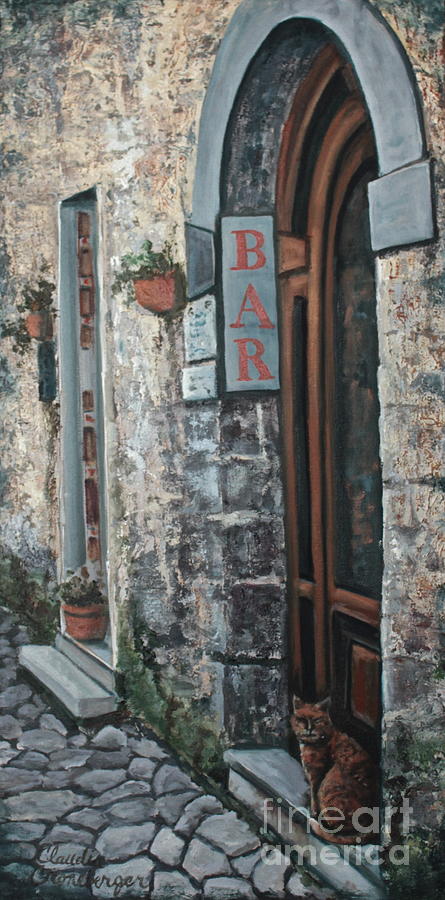 Bar Painting - BAR by Claudia Croneberger Bar Painting - BAR by Claudia Croneberger